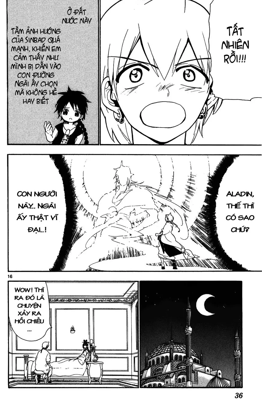 Magi: Bậc Thầy Pháp Thuật Chapter 120 - Trang 16