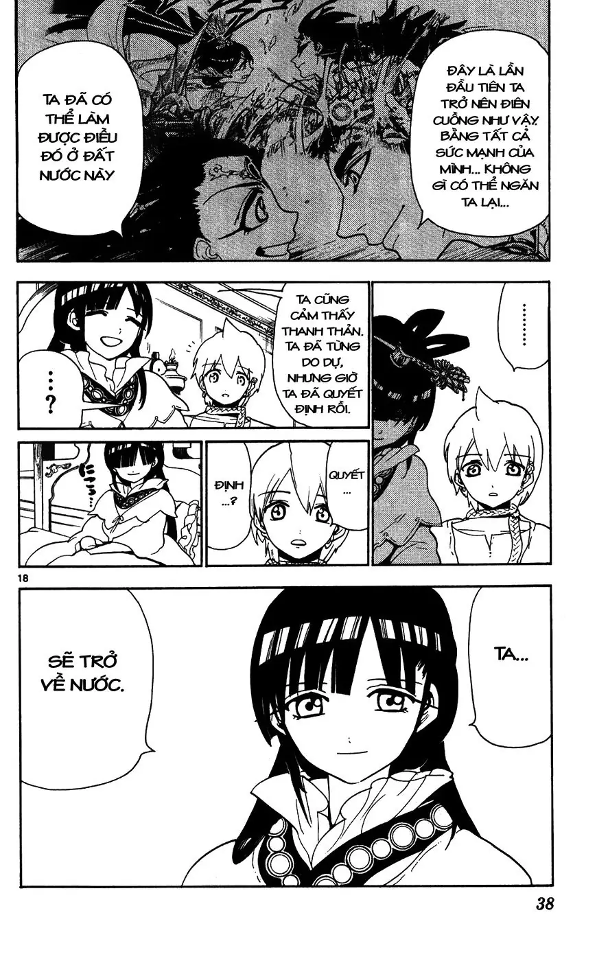 Magi: Bậc Thầy Pháp Thuật Chapter 120 - Trang 18