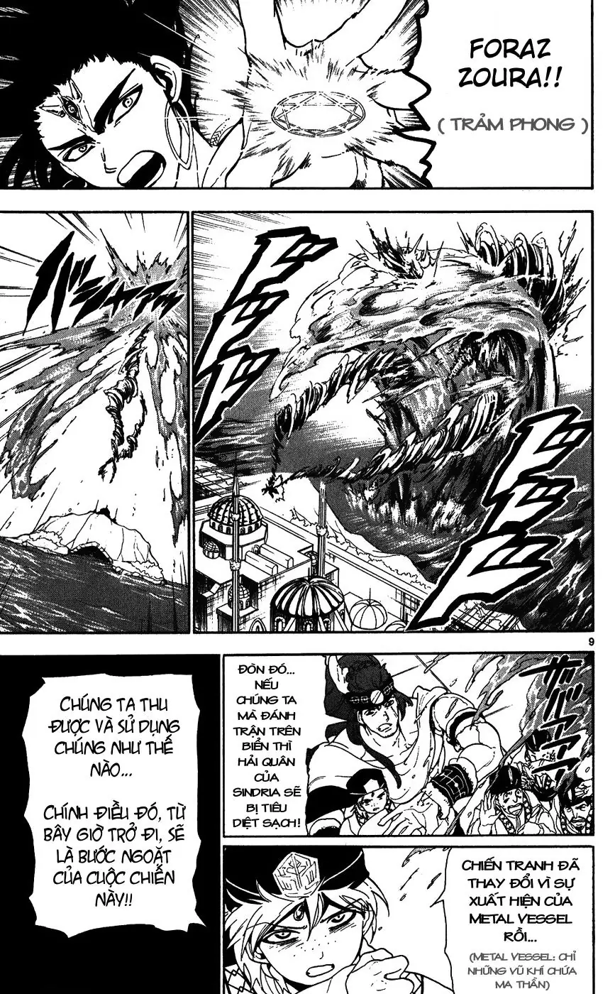 Magi: Bậc Thầy Pháp Thuật Chapter 120 - Trang 9