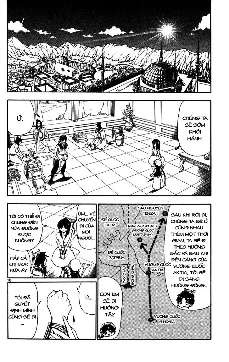 Magi: Bậc Thầy Pháp Thuật Chapter 121 - Trang 12