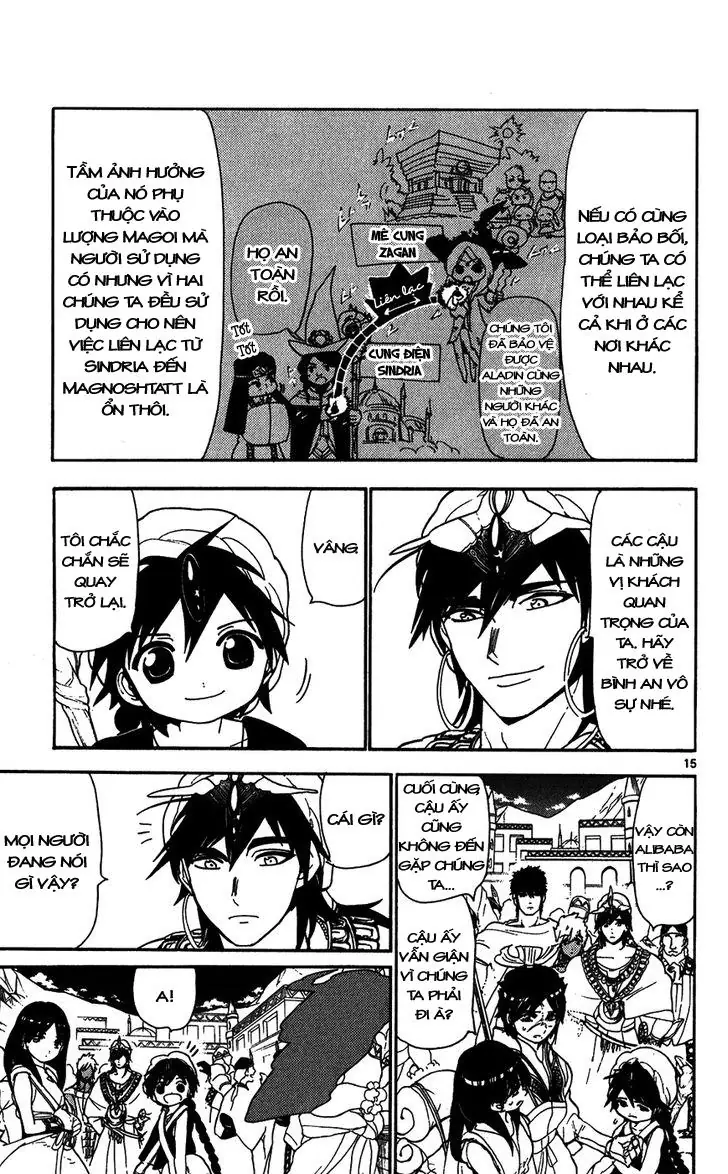 Magi: Bậc Thầy Pháp Thuật Chapter 121 - Trang 17