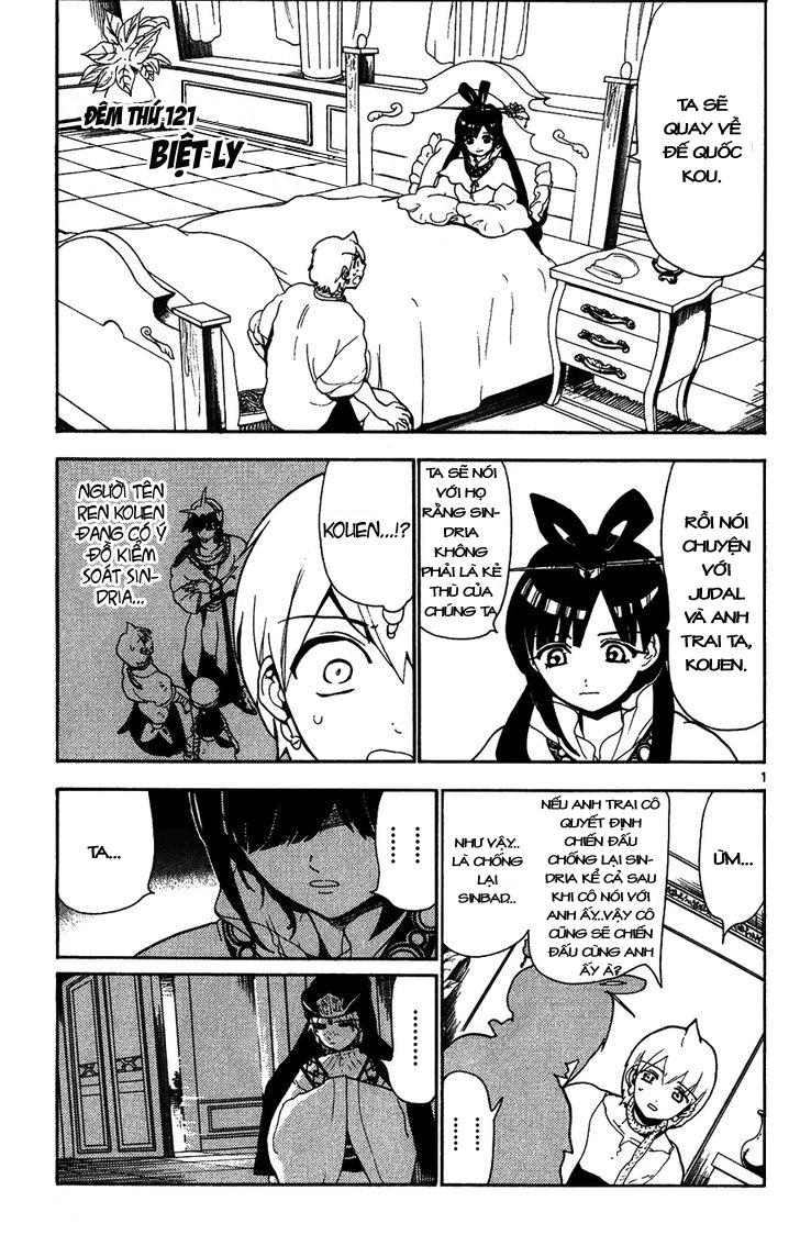 Magi: Bậc Thầy Pháp Thuật Chapter 121 - Trang 3