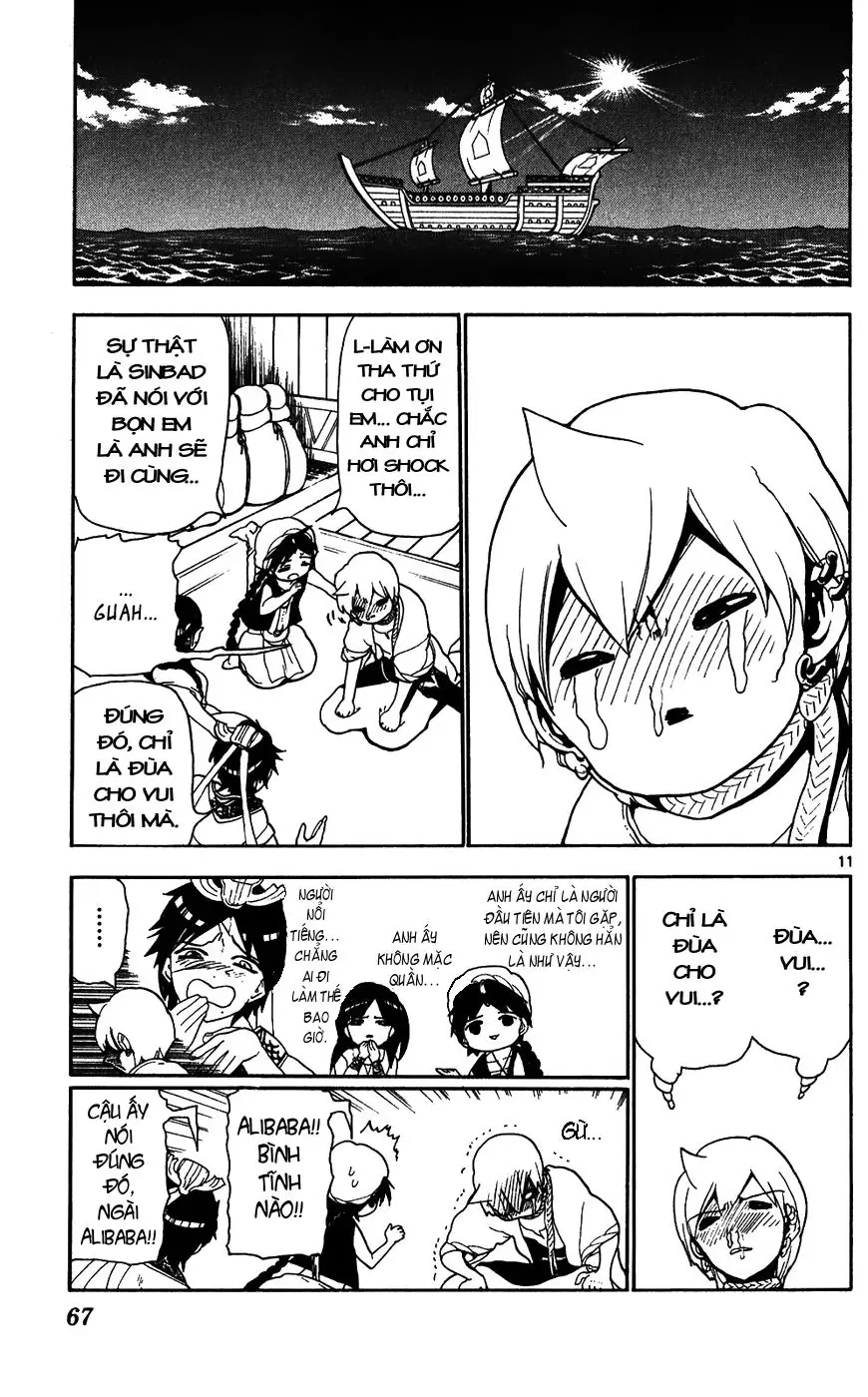 Magi: Bậc Thầy Pháp Thuật Chapter 122 - Trang 11