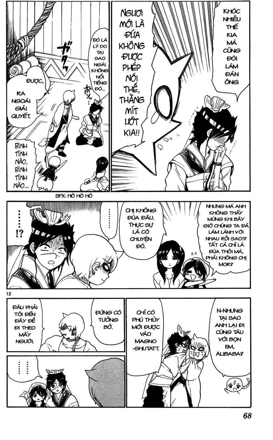 Magi: Bậc Thầy Pháp Thuật Chapter 122 - Trang 12