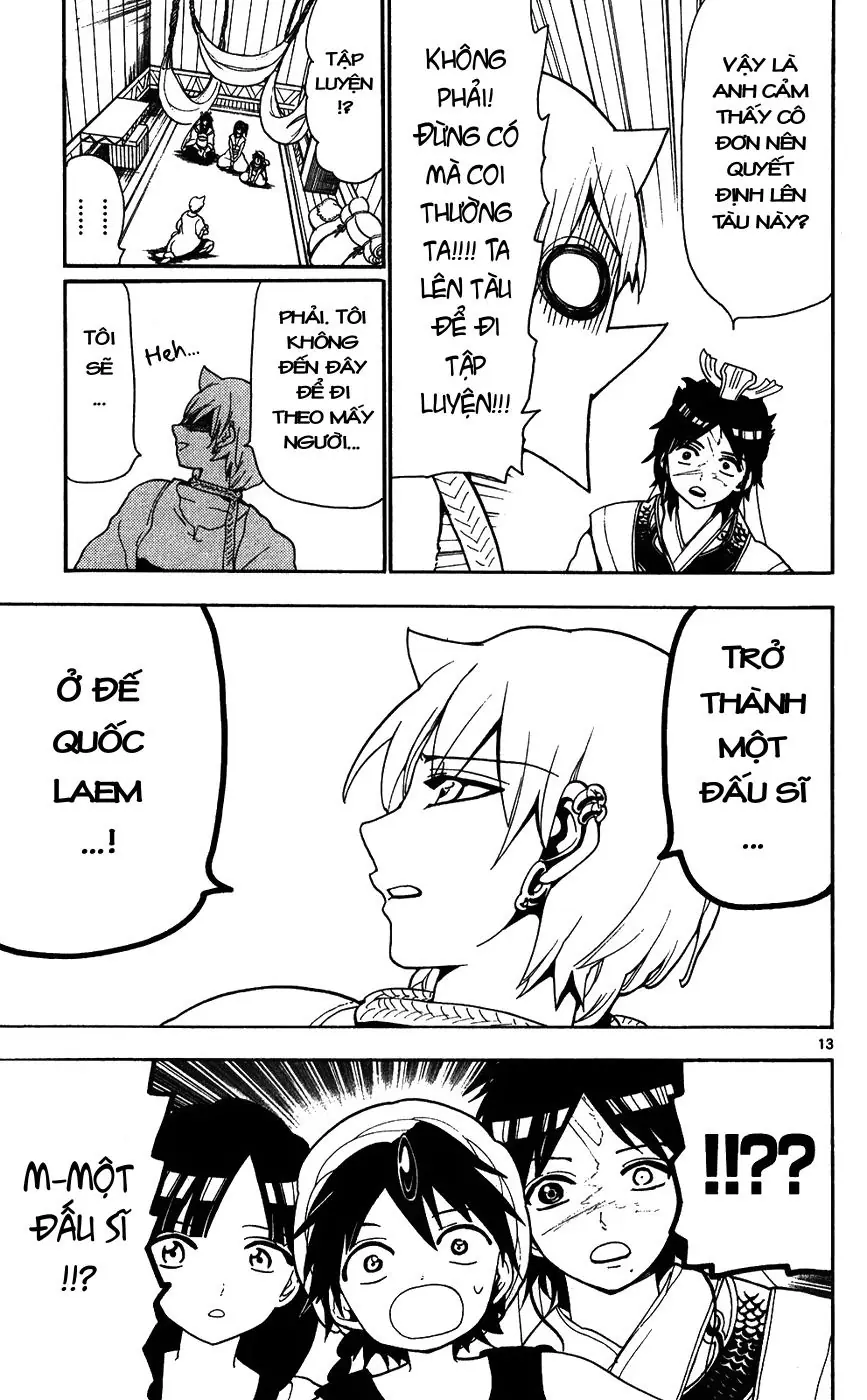 Magi: Bậc Thầy Pháp Thuật Chapter 122 - Trang 13