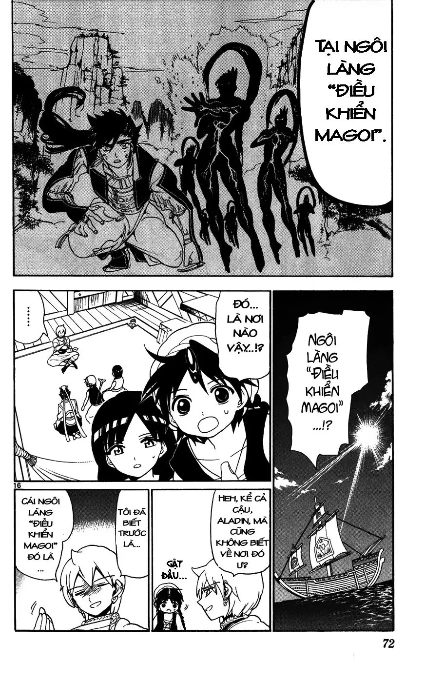 Magi: Bậc Thầy Pháp Thuật Chapter 122 - Trang 16