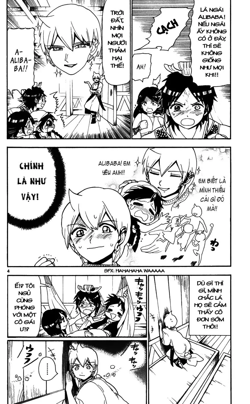 Magi: Bậc Thầy Pháp Thuật Chapter 122 - Trang 4