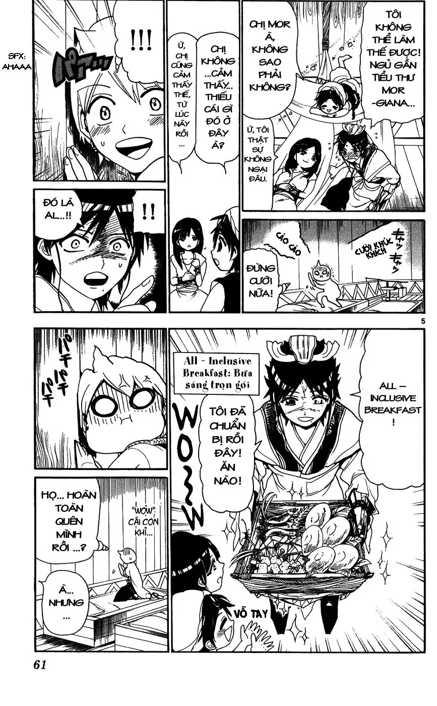 Magi: Bậc Thầy Pháp Thuật Chapter 122 - Trang 5