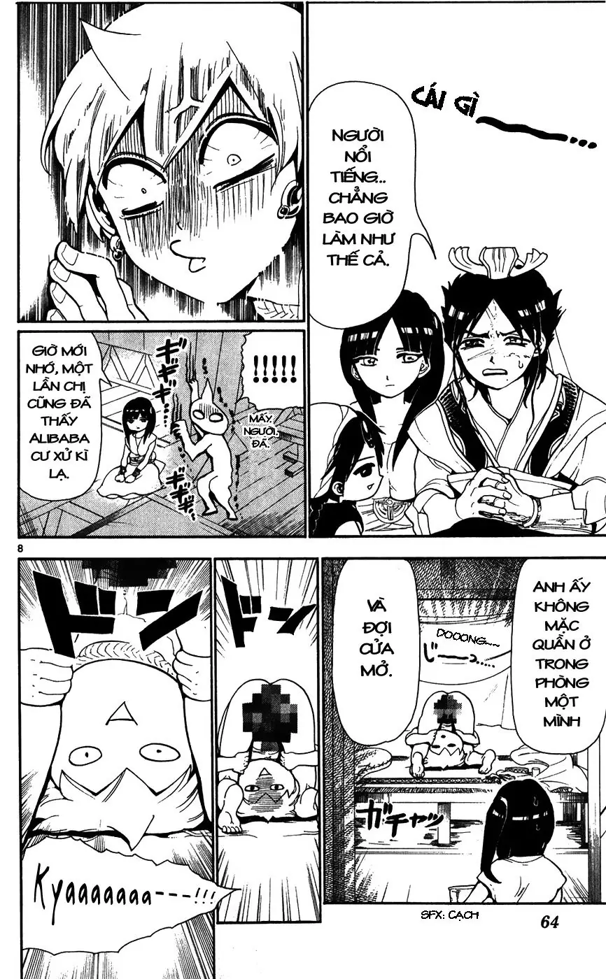 Magi: Bậc Thầy Pháp Thuật Chapter 122 - Trang 8