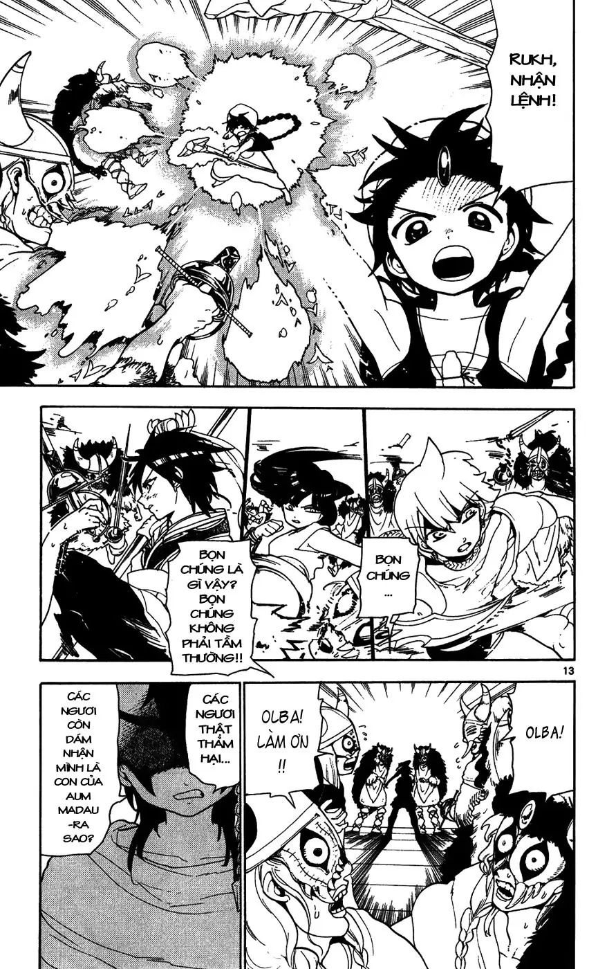 Magi: Bậc Thầy Pháp Thuật Chapter 123 - Trang 13