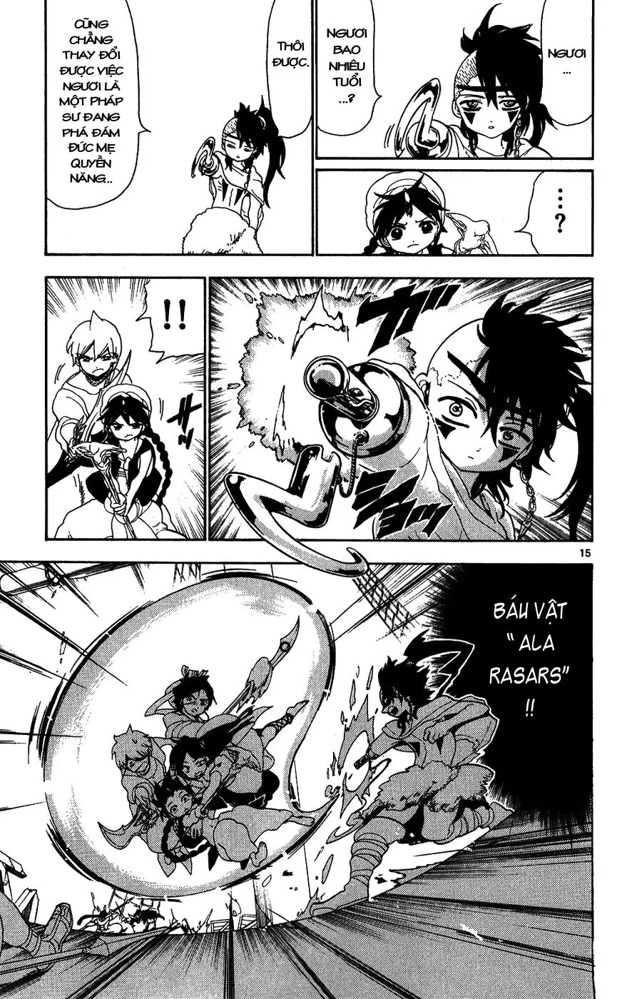 Magi: Bậc Thầy Pháp Thuật Chapter 123 - Trang 15