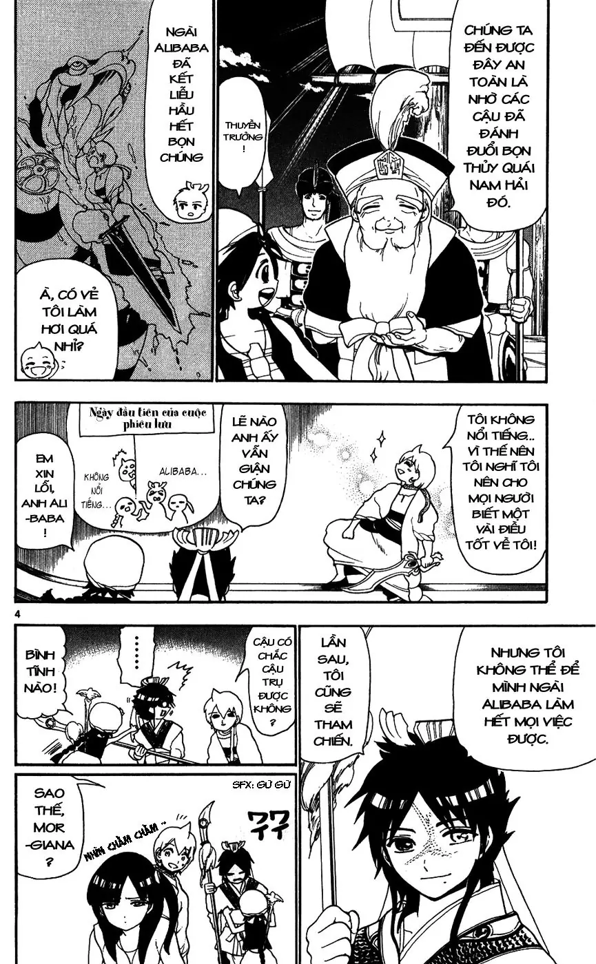 Magi: Bậc Thầy Pháp Thuật Chapter 123 - Trang 4