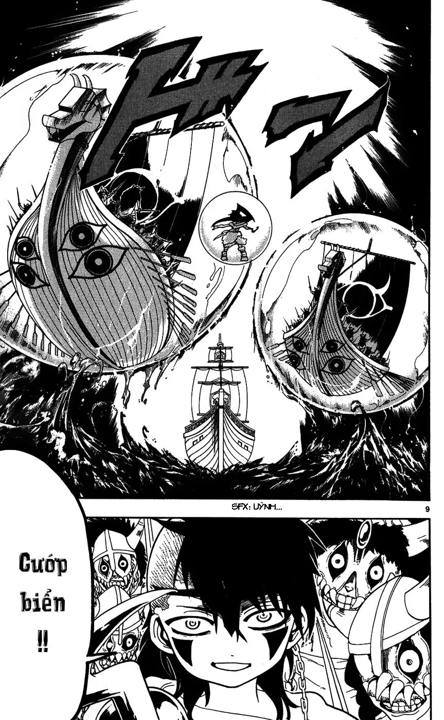 Magi: Bậc Thầy Pháp Thuật Chapter 123 - Trang 9