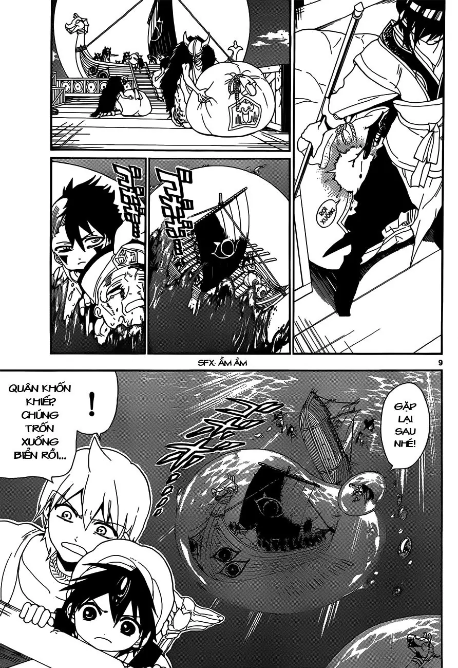 Magi: Bậc Thầy Pháp Thuật Chapter 124 - Trang 10