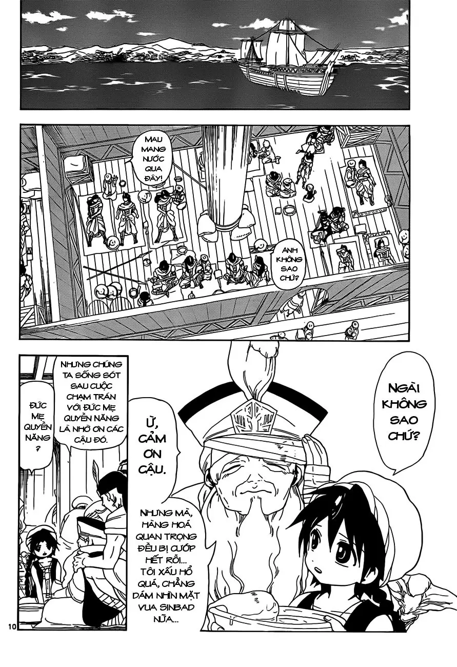 Magi: Bậc Thầy Pháp Thuật Chapter 124 - Trang 11
