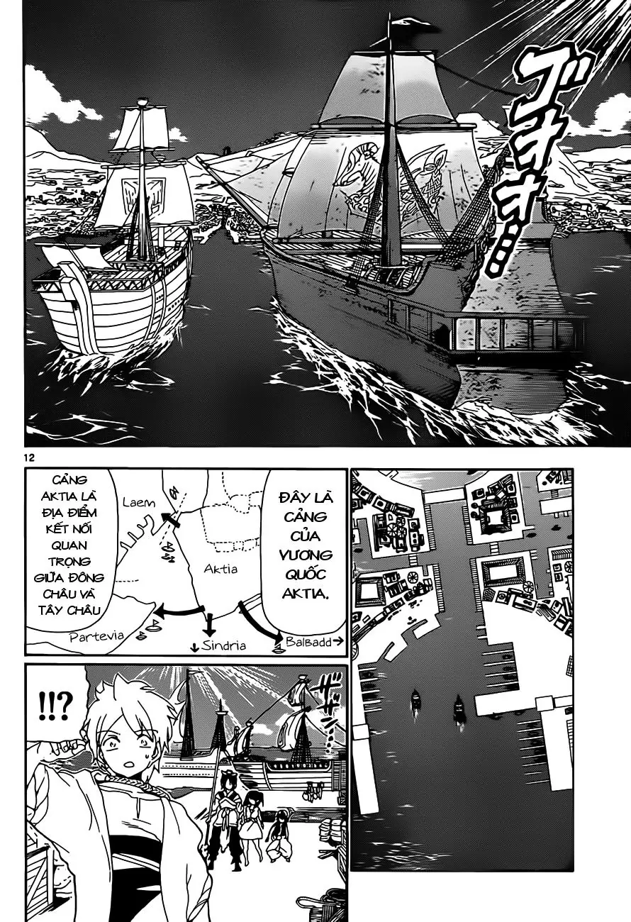 Magi: Bậc Thầy Pháp Thuật Chapter 124 - Trang 13