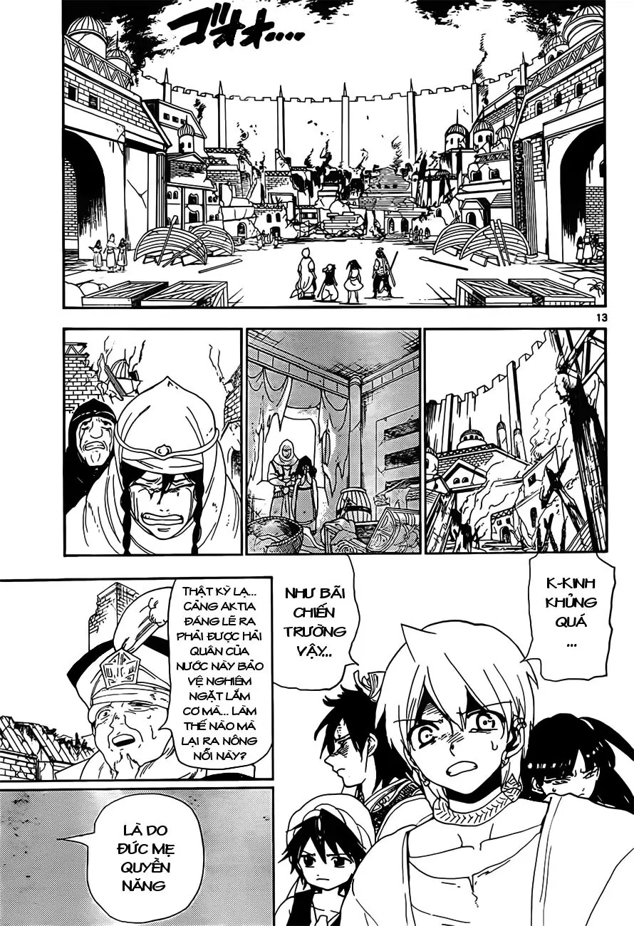 Magi: Bậc Thầy Pháp Thuật Chapter 124 - Trang 14