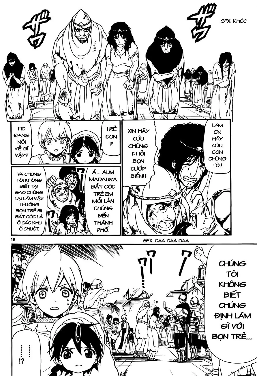 Magi: Bậc Thầy Pháp Thuật Chapter 124 - Trang 17