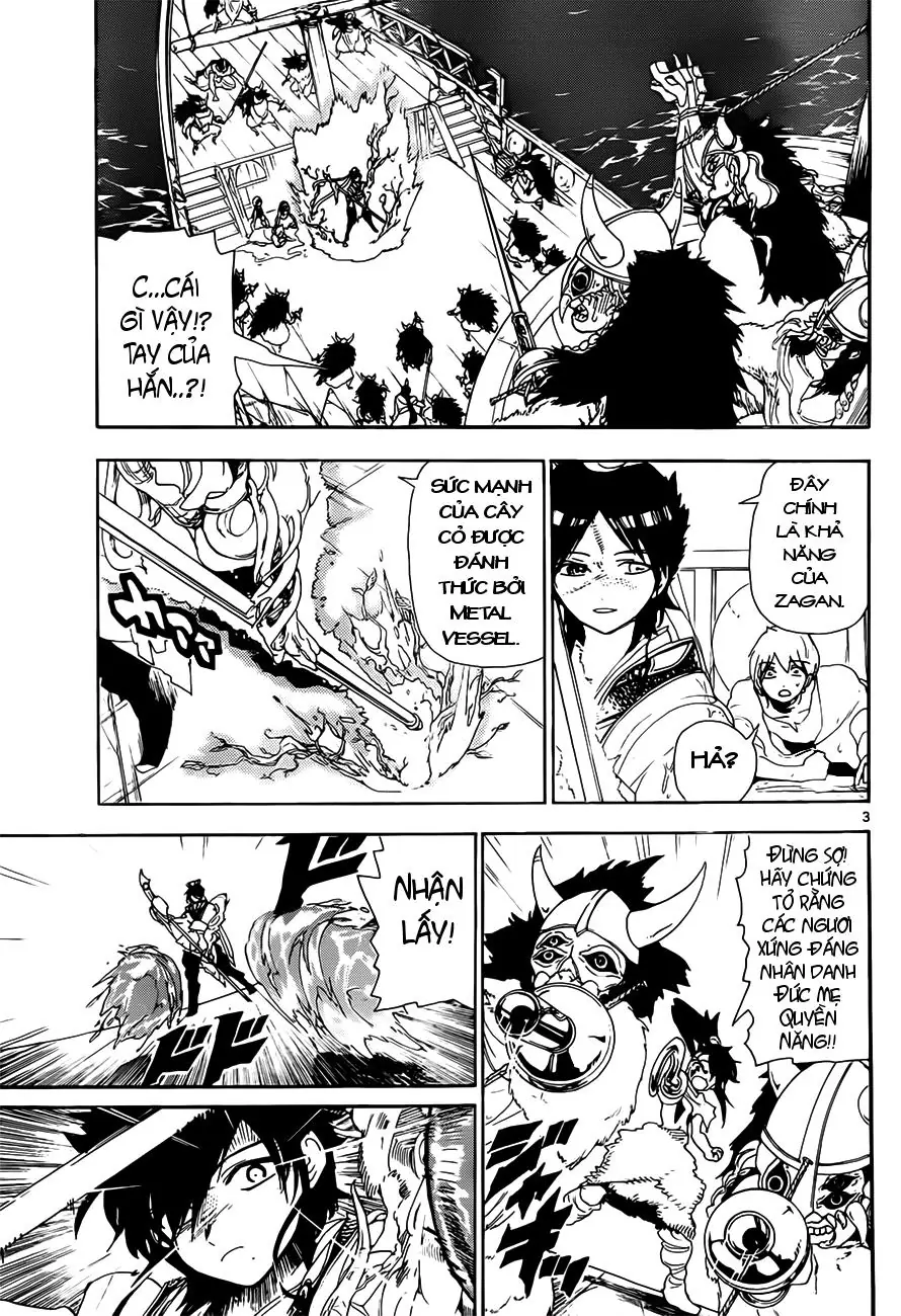 Magi: Bậc Thầy Pháp Thuật Chapter 124 - Trang 4