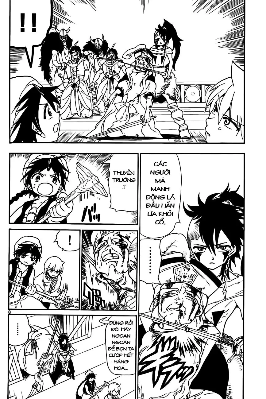 Magi: Bậc Thầy Pháp Thuật Chapter 124 - Trang 9