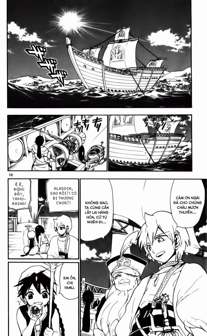 Magi: Bậc Thầy Pháp Thuật Chapter 125 - Trang 10