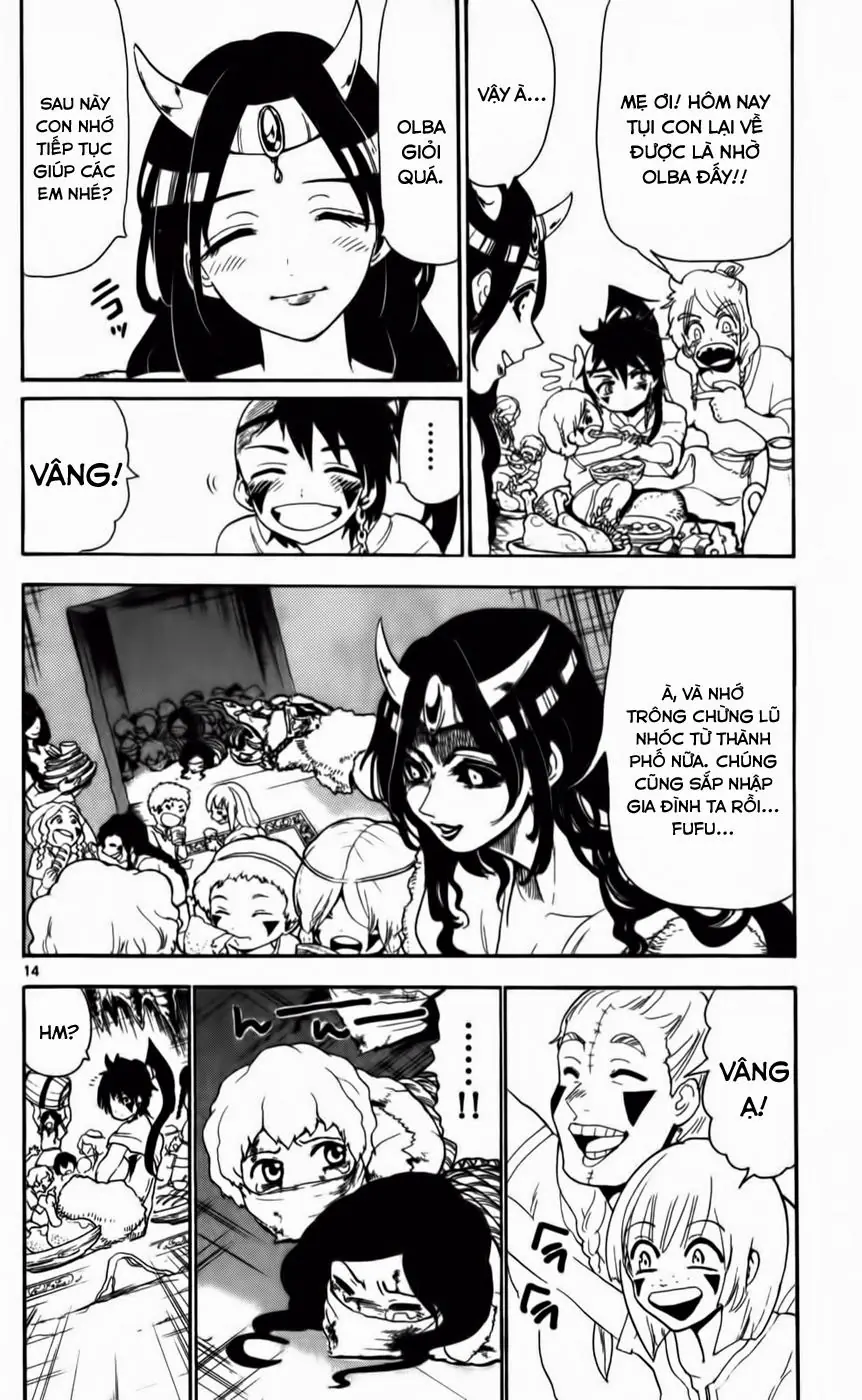 Magi: Bậc Thầy Pháp Thuật Chapter 125 - Trang 14