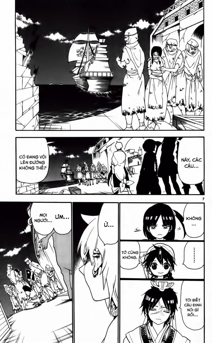Magi: Bậc Thầy Pháp Thuật Chapter 125 - Trang 7