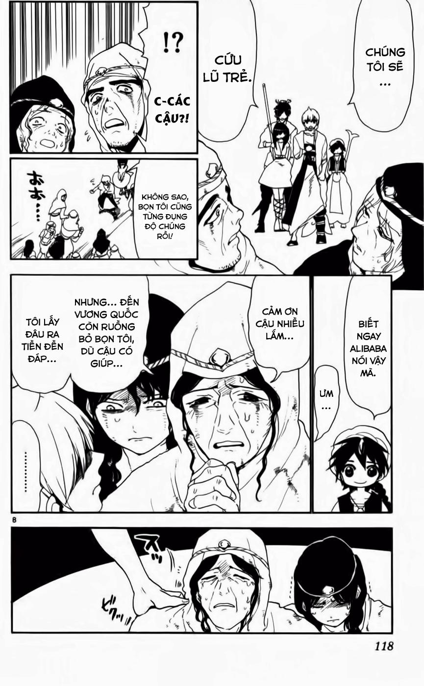 Magi: Bậc Thầy Pháp Thuật Chapter 125 - Trang 8