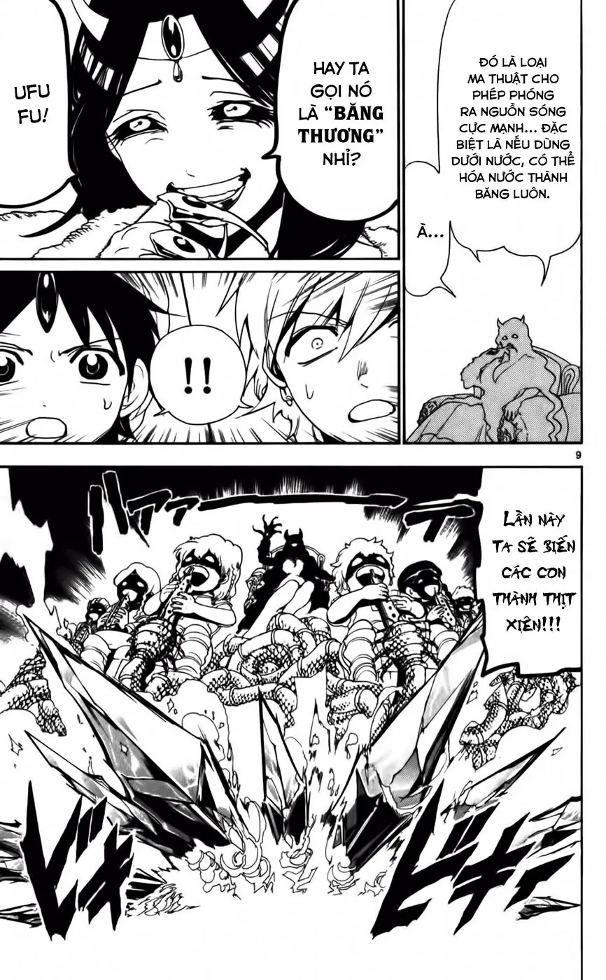 Magi: Bậc Thầy Pháp Thuật Chapter 127 - Trang 9