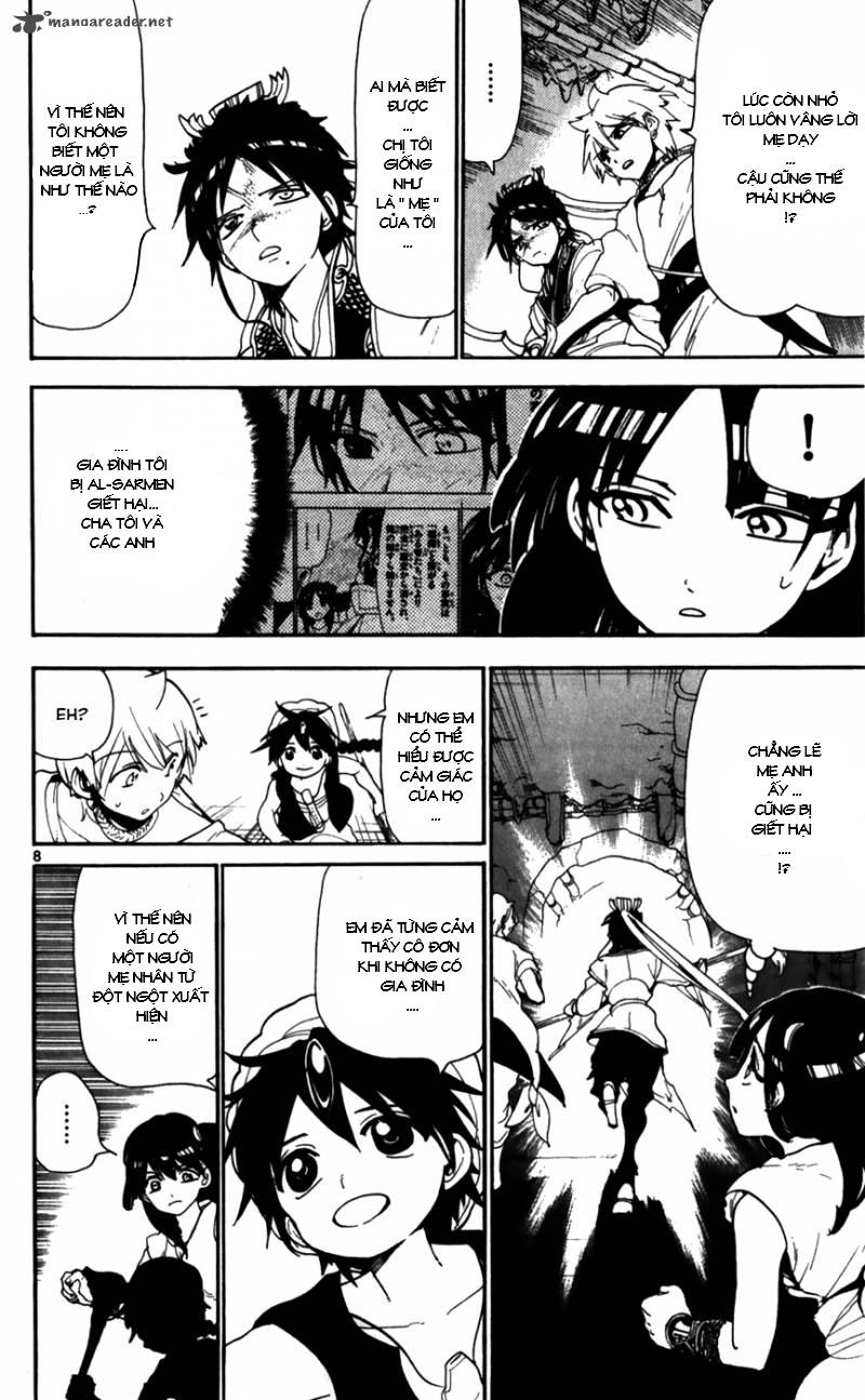 Magi: Bậc Thầy Pháp Thuật Chapter 128 - Trang 8