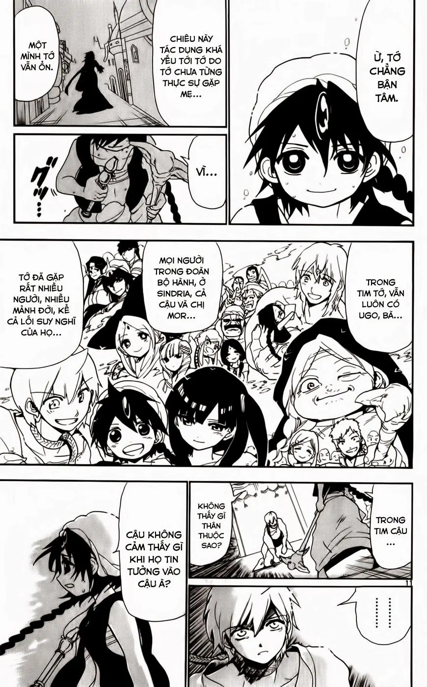 Magi: Bậc Thầy Pháp Thuật Chapter 129 - Trang 11
