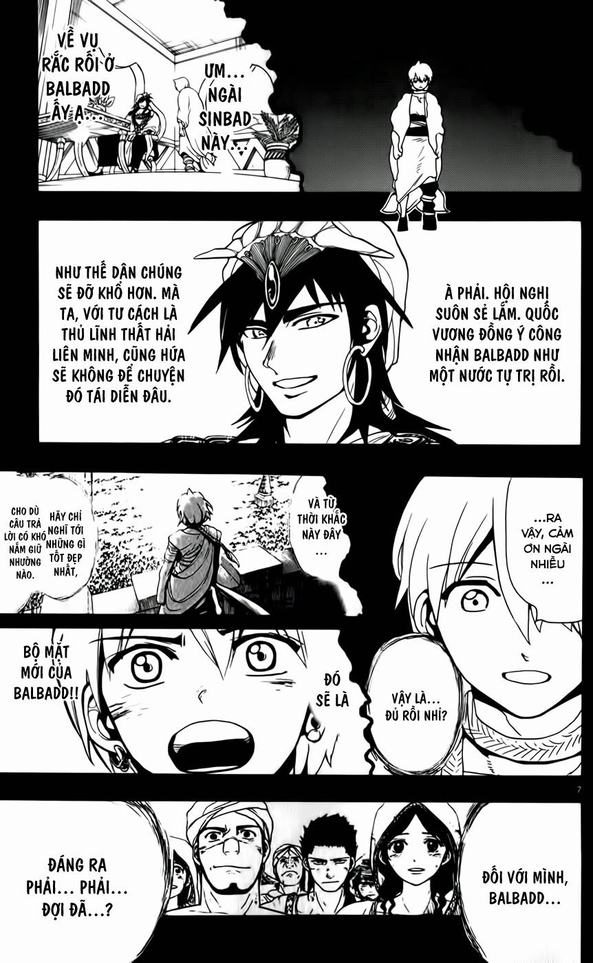 Magi: Bậc Thầy Pháp Thuật Chapter 129 - Trang 7