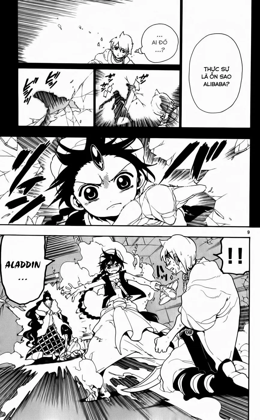 Magi: Bậc Thầy Pháp Thuật Chapter 129 - Trang 9