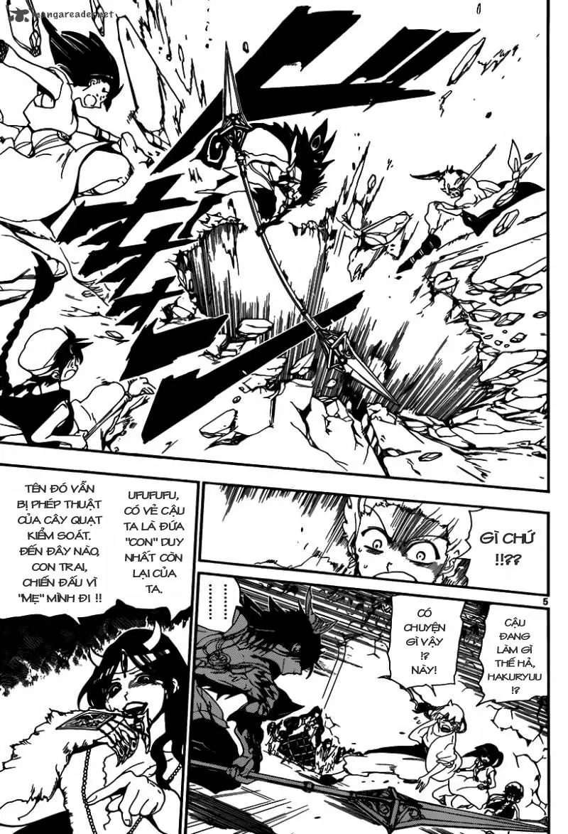 Magi: Bậc Thầy Pháp Thuật Chapter 130 - Trang 5