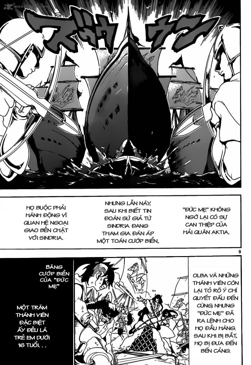 Magi: Bậc Thầy Pháp Thuật Chapter 131 - Trang 10