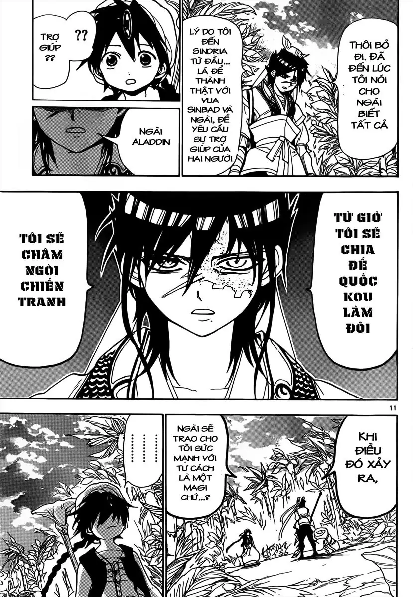 Magi: Bậc Thầy Pháp Thuật Chapter 133 - Trang 11