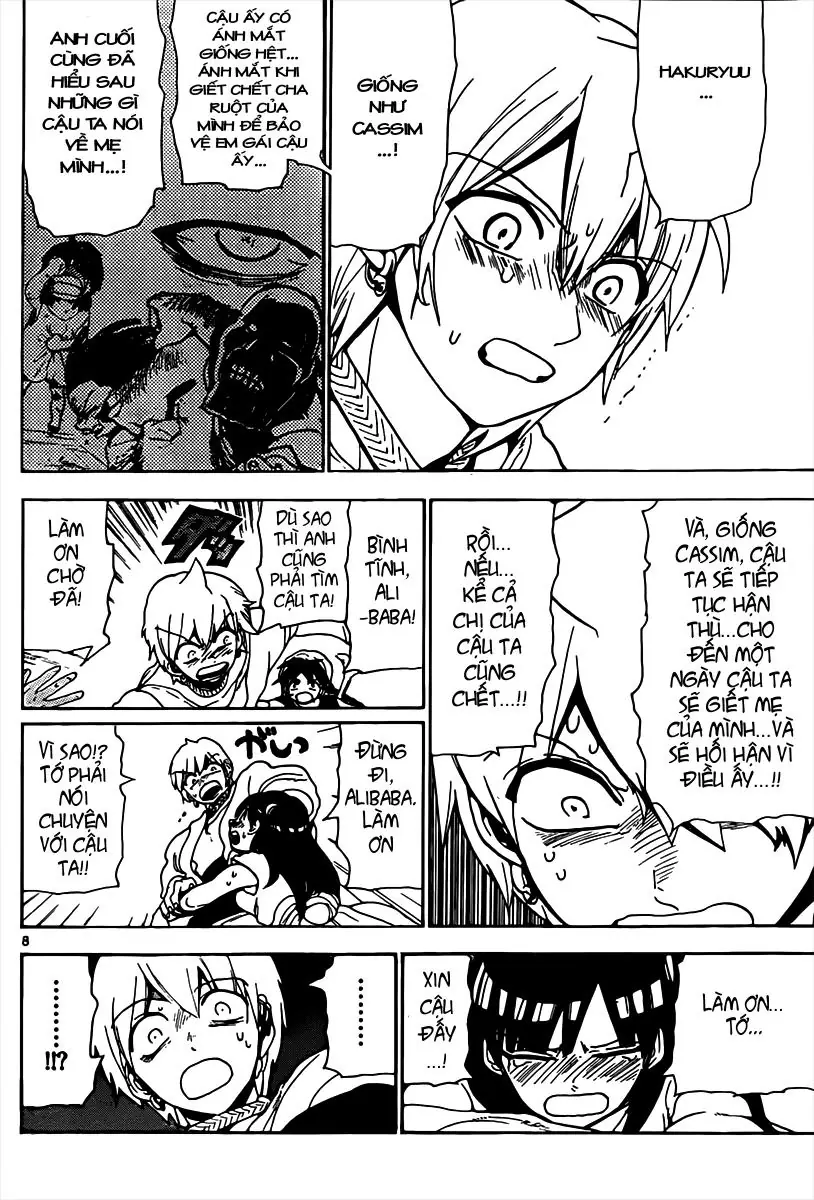 Magi: Bậc Thầy Pháp Thuật Chapter 133 - Trang 8
