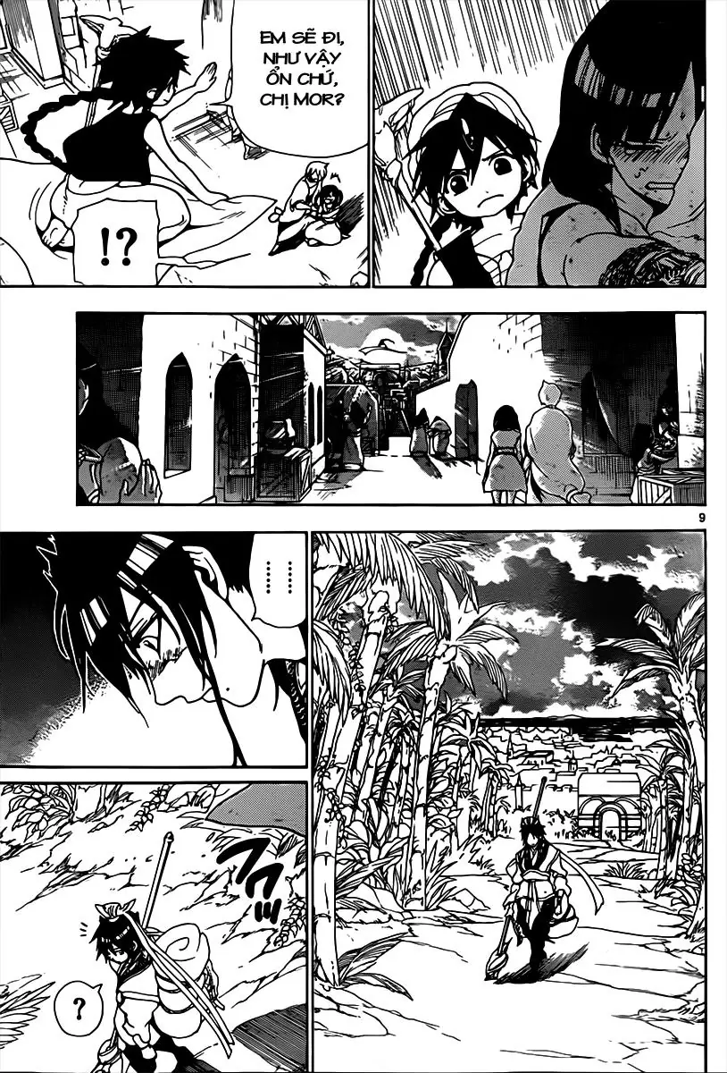 Magi: Bậc Thầy Pháp Thuật Chapter 133 - Trang 9