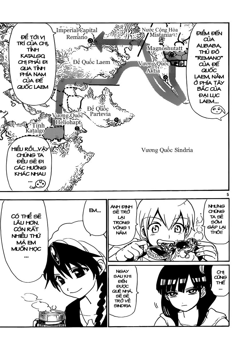 Magi: Bậc Thầy Pháp Thuật Chapter 134 - Trang 6