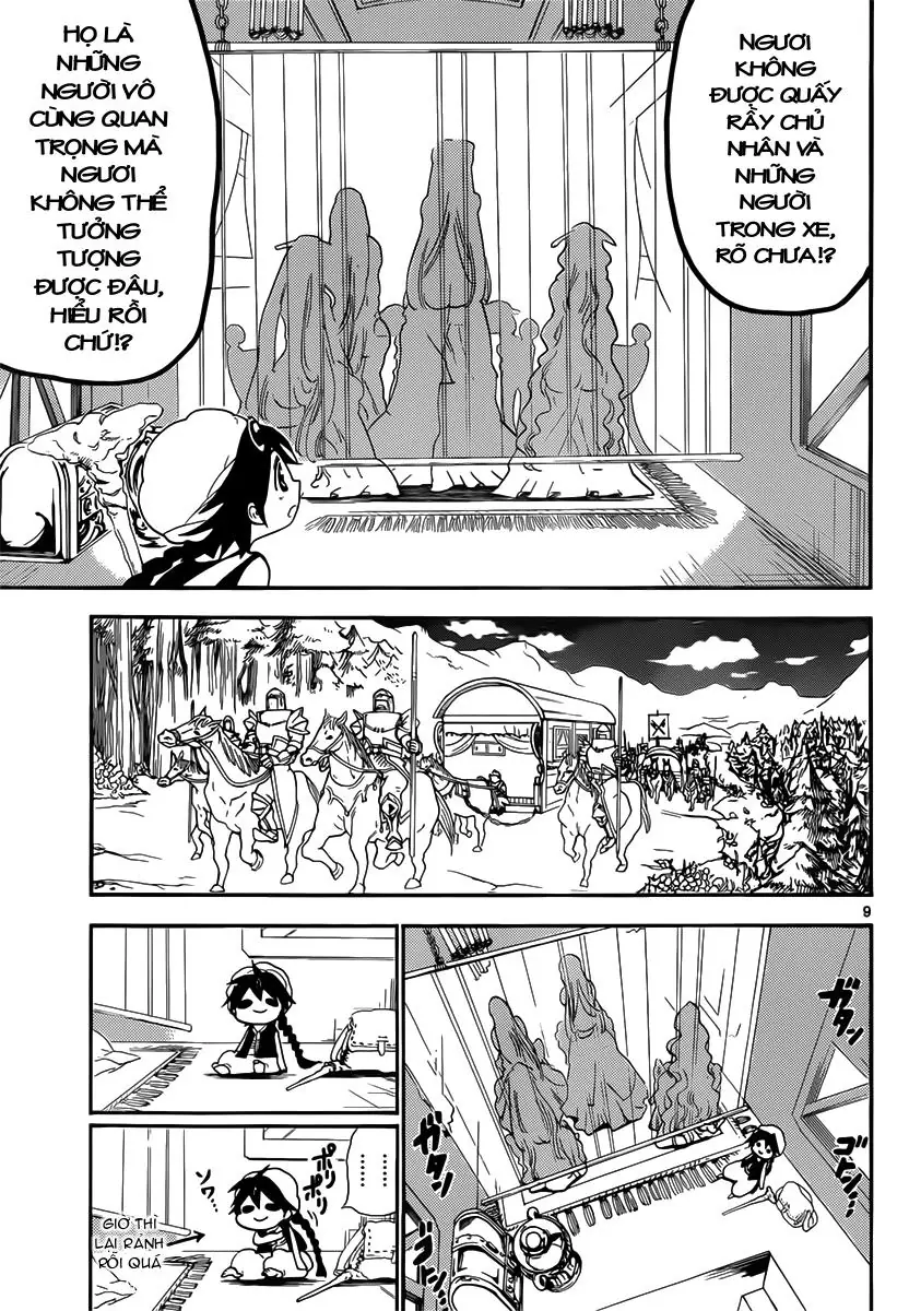 Magi: Bậc Thầy Pháp Thuật Chapter 135 - Trang 11