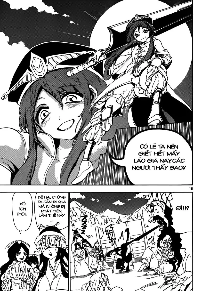 Magi: Bậc Thầy Pháp Thuật Chapter 135 - Trang 17