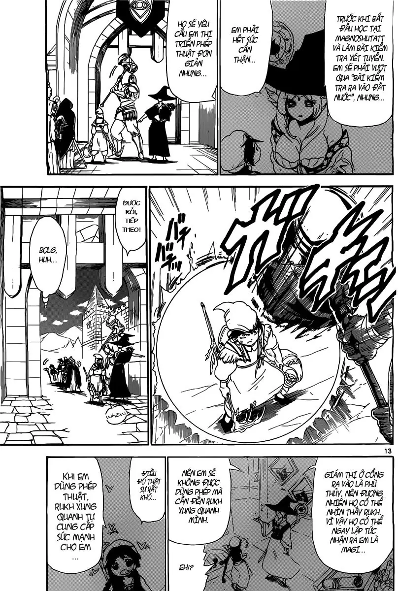 Magi: Bậc Thầy Pháp Thuật Chapter 136 - Trang 13