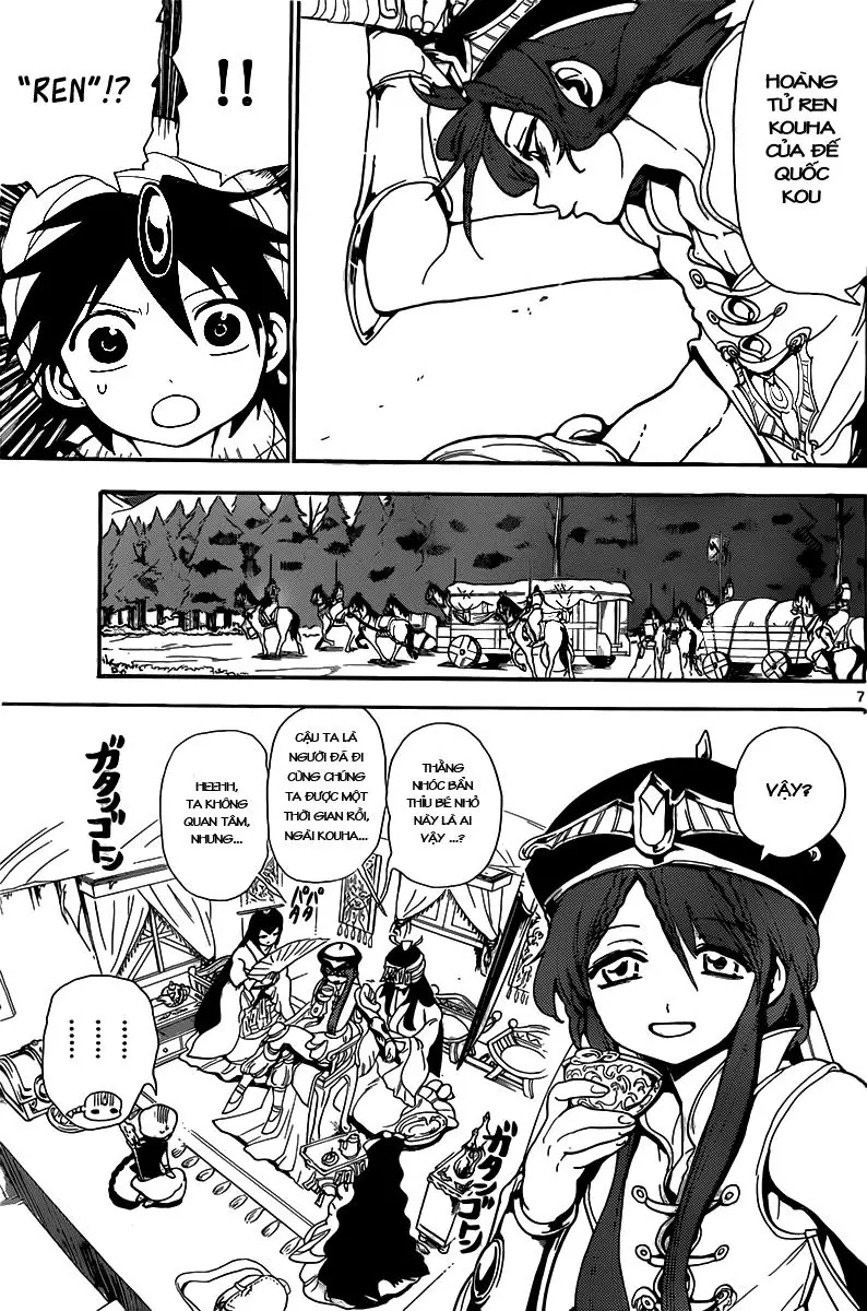 Magi: Bậc Thầy Pháp Thuật Chapter 136 - Trang 7