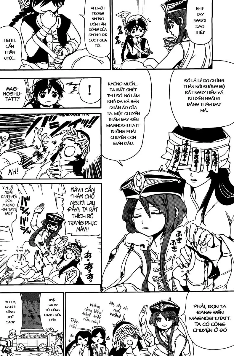 Magi: Bậc Thầy Pháp Thuật Chapter 136 - Trang 8