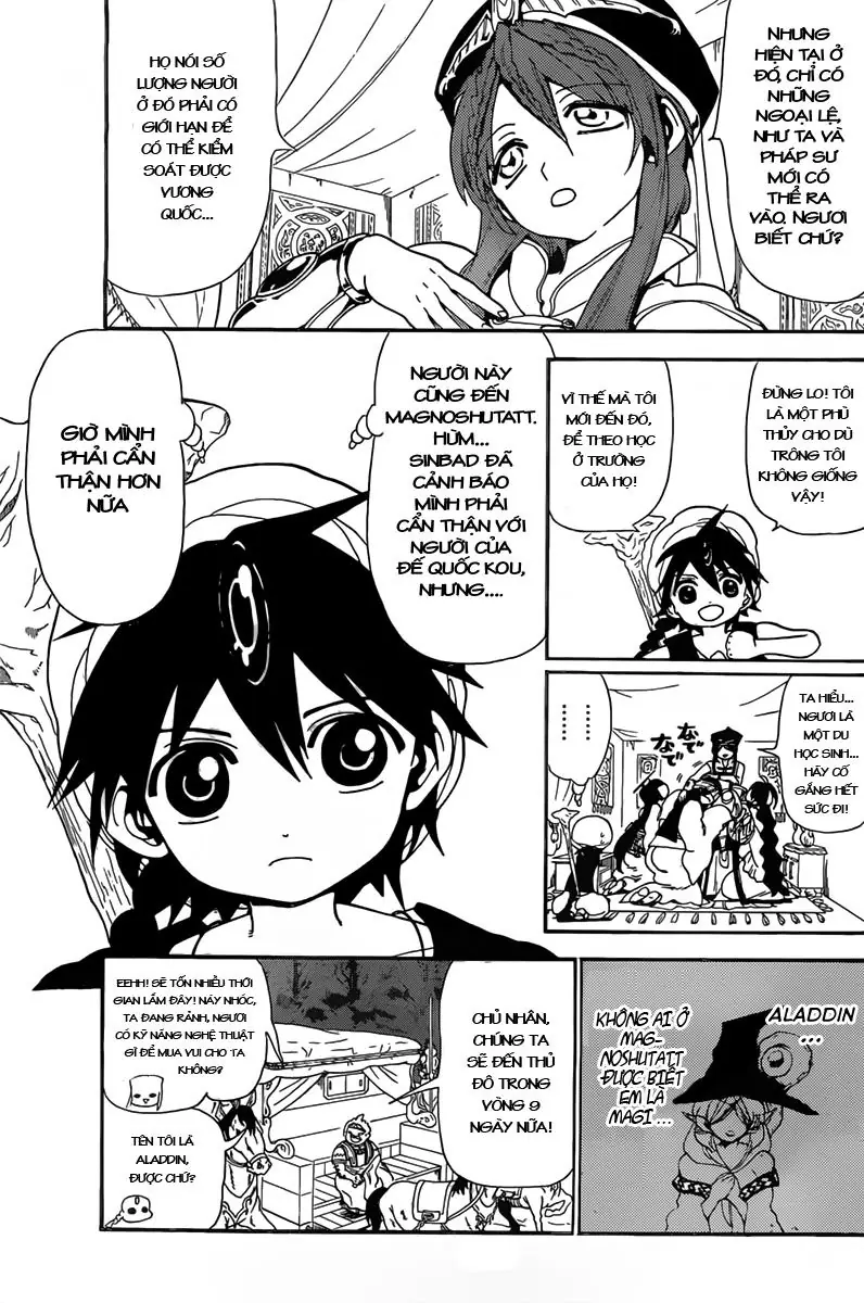 Magi: Bậc Thầy Pháp Thuật Chapter 136 - Trang 9