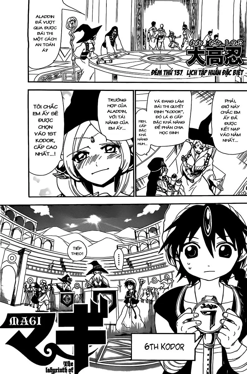 Magi: Bậc Thầy Pháp Thuật Chapter 137 - Trang 3