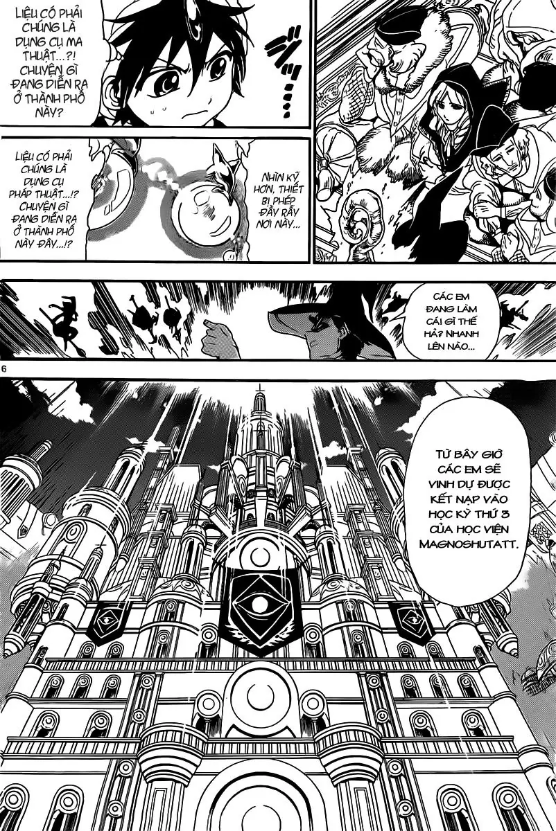 Magi: Bậc Thầy Pháp Thuật Chapter 137 - Trang 7