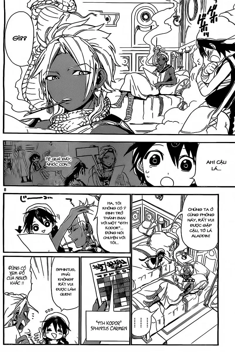 Magi: Bậc Thầy Pháp Thuật Chapter 137 - Trang 9