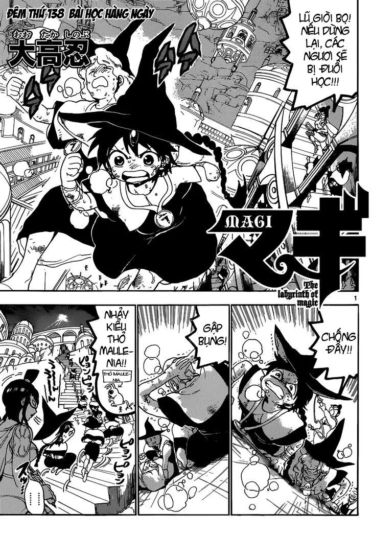 Magi: Bậc Thầy Pháp Thuật Chapter 138 - Trang 3