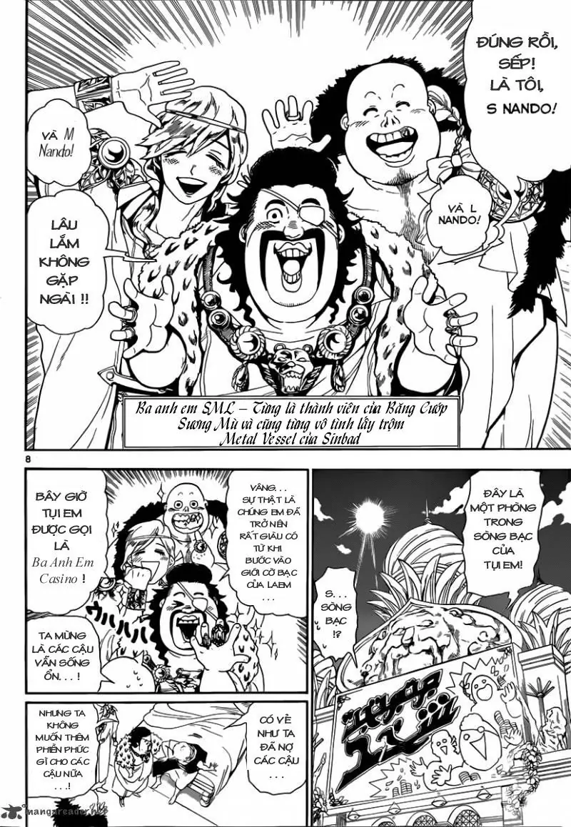 Magi: Bậc Thầy Pháp Thuật Chapter 139 - Trang 11